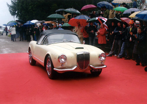 Aurelia spider at the Concours d'elegance in Villa d'Este (Italy)