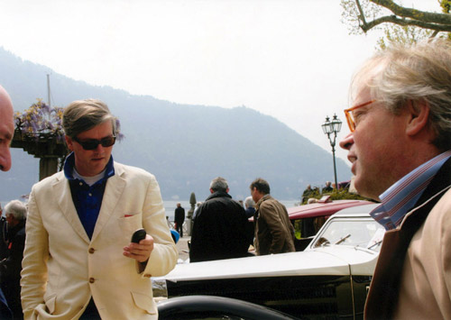 Aurelia spider at the Concours d'elegance in Villa d'Este (Italy)