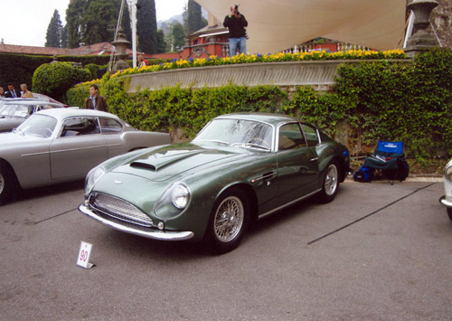 Aurelia spider at the Concours d'elegance in Villa d'Este (Italy)