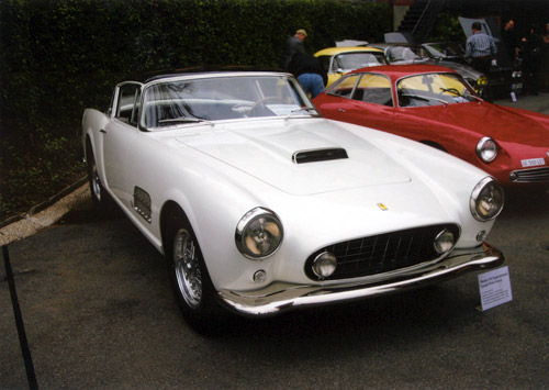 Aurelia spider at the Concours d'elegance in Villa d'Este (Italy)