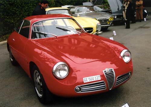 Aurelia spider at the Concours d'elegance in Villa d'Este (Italy)