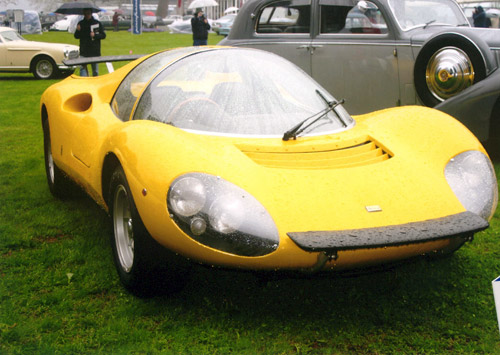 Aurelia spider at the Concours d'elegance in Villa d'Este (Italy)
