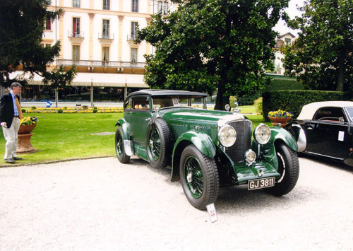 Aurelia spider at the Concours d'elegance in Villa d'Este (Italy)