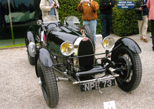 Aurelia spider at the Concours d'elegance in Villa d'Este (Italy)
