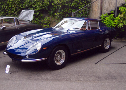 Aurelia spider at the Concours d'elegance in Villa d'Este (Italy)