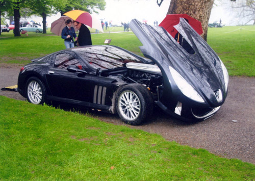 Aurelia spider at the Concours d'elegance in Villa d'Este (Italy)