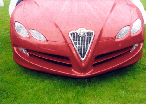 Aurelia spider at the Concours d'elegance in Villa d'Este (Italy)