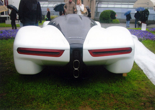 Aurelia spider at the Concours d'elegance in Villa d'Este (Italy)