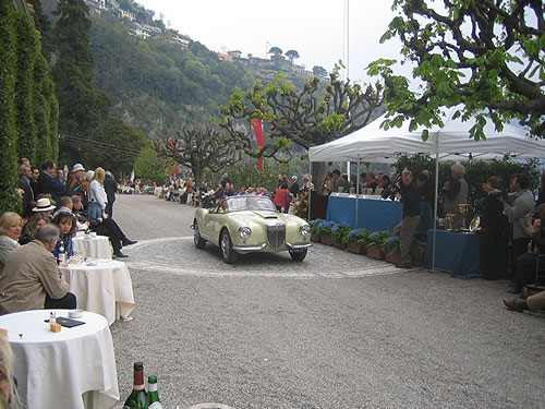 Aurelia spider at the Concours d'elegance in Villa d'Este (Italy)