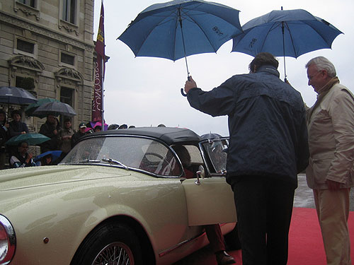 Aurelia spider at the Concours d'elegance in Villa d'Este (Italy)