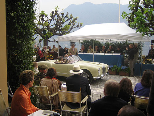 Aurelia spider at the Concours d'elegance in Villa d'Este (Italy)