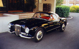 Aurelia spider at the Concours d'elegance in Villa d'Este (Italy)