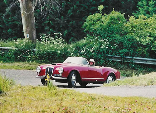 Aurelia spider at the Concours d'elegance in Villa d'Este (Italy)